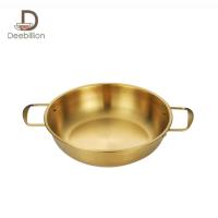 ราคา หม้อต้มมาม่าเกาหลี หม้อเกาหลี 22 ซม. Korean Pot ต้มมาม่า ต้มรามยอน ใช้กับเตาแก๊ส เตาแม่เหล็กได้ Deebillion (26100533440)