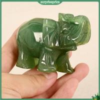 ราคา <surprise> หินหยก สีเขียว แกะสลัก รูปช้าง ขนาด 5 ซม. (5903383681)