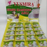 ราคา นมแพะผง yusmiraรสธรรมชาติ(แผงละ 20 ซองๆละ 25 กรัม) (6006687155)