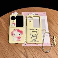 ราคา เคสโทรศัพท์แบบพับได้สําหรับ Oppo Find N2 N3 Flip Party Doll KT Bracelet เคสโทรศัพท์ tpu แบบแข็ง (29083620487)