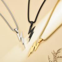 ราคา เครื่องประดับ สร้อยคอไทเทเนียม จี้สายฟ้า แบบเรียบง่าย แฟชั่นสําหรับผู้ชาย และผู้หญิง (14194097731)