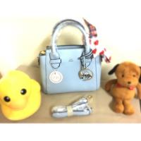 ราคา กระเป๋าสะพายสีฟ้าพาสเทล แบรนด์ LDA (7552232274)