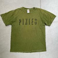 ราคา เสื้อยืด เสื้อวง Pixies วินเทจ สีเขียวทหาร USA ไซส์ L (26306835666)
