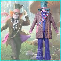 ราคา คอสเพลย์ Alice in Wonderland Mad Hatter เครื่องแต่งกายฮาโลวีน (48754286094)