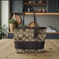 ราคา Coach (แท้) มือสอง Tote bag สภาพสวย ค่ะ พิจารณาจากคลิปได้ค่ะ (44902037517)