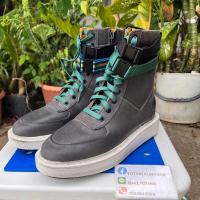 ราคา รองเท้าบูทผู้ชาย DIESEL H-CAGE HIGH ST ไซต์ 40EU หรือ 7.5US รองเท้าขับมอเตอร์ไซค์ (23648185579)