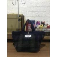 ราคา กระเป๋าทรงถือใบเล็ก Harris Tweed (16887221518)