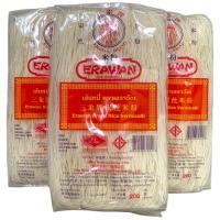 ราคา เส้นหมี่เอราวัณ Erawan rice vermicelli ตราเอราวัณ (ERAWAN BRAND) ปราศจากสารฟอกสี ขนาด 200g (43416828495)