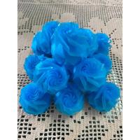 ราคา กุหลาบแย้มบานตัวเปล่าสำหรับใส่เหรียญโปรยทาน ทำด้วยริบบิ้นกากเพชร (23251987430)