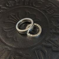 ราคา Chrome s925 Hearts Sterling Silver Seiko Ring Classic Plain Glossy Crow (48055934527)