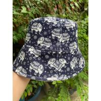 ราคา หมวกบักเกตใส่ได้2ด้านลายเป็นผ้าคอตตอนสีพื้นเป็นลูกฟูก (26408603542)