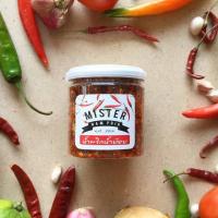 ราคา น้ำพริกหลากรส น้ำพริกน้ำย้อย น้ำพริกหมูกระจก น้ำพริกกากหมู แบบกระปุก สูตรเมืองแพร่ (1282776677)