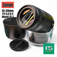 ราคา Canon EF-S 55-250mm F3.5-5.6 IS II + Hood #กันสั่น Mount EF-S Canon (26391549291)