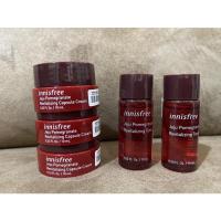 ราคา Innisfree Jeju Pomegranate Revitalizing Capsule Cream - 10ml และ Innisfree Jeju Pomegranate Revitalizing Tonerขนาด 15 ml (22510661715)