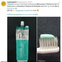 ราคา (10กล่อง =60ชิ้น) ยาสีฟัน ฟันขาว ลดคราบหินปูน ขนาดพกพา Premium Fresh Smile Toothpaste Skynlab (12g.X60ชิ้น ) (2809349749)
