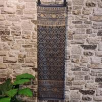 ราคา ผ้าฝ้าย (ผ้าไทย ผ้าซิ่น ผ้าถุง) ผ้าทอทั้งผืน ลายยกดอกเจ้าคุณพระ สีน้ำเงิน (54103994352)