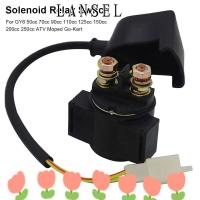 ราคา แลนเซล1 1ชิ้นรถจักรยานยนต์สตาร์ทไฟฟ้า,สากล12โวลต์สวิตช์รีเลย์โซลินอยด์,2ขาพร้อมฝาครอบสตาร์ทรีเลย์โซลินอยด์ (46055305269)