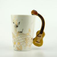ราคา แก้วน้ําเซรามิก พร้อมถ้วยกาแฟ อูคูเลเล่ (25866806859)