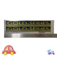 ราคา สติ๊กเกอร์ GOLD SERIES STICKER GOLD SERIES โกล์ด ซี่รี่ย์ 1 ชุด 2 ชิ้น ตามรูป มีเก็บเงินปลายทาง (26510026261)