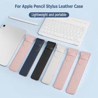 ราคา กระเป๋าใส่ปากกาสไตลัสอเนกประสงค์ For Apple Pencil เคสหนัง Stylus อุปกรณ์เสริมแท็บเล็ตที่ทนทาน กระเป๋าป้องกัน 360 องศา (41158019625)