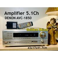 ราคา A-01-190125 DENON AVC-1850 เครื่องขยายเสียงมือสองจากประเทศญี่ปุ่น 80+80W 8ohms แถมรีโมทแท้ตรงรุ่น (27773918749)