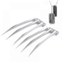 ราคา Wolverine Claw Blade Paw Movie Superhero Role Play Props 1:1 Cosplay Hero Weapons Necklaces Gift Toy Halloween X-Men A (29812998803)