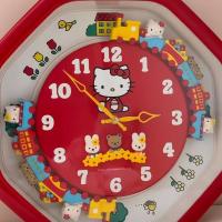 ราคา รอบ Hello Kitty นาฬิกาผนังนาฬิกาผนังห้องนั่งเล่นบ้านนาฬิกาการ์ตูนนาฬิกาแขวนห้องโต๊ะ (29186753346)