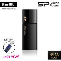 ราคา Silicon Power Blaze B05 Flashdisk USB3.2 - 64GB (27015233321)
