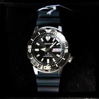 ราคา SEIKO Monster GEN4 รหัส SRPD27K นาฬิกาผู้ชาย สีดำ สายซิลิโคน หรูหรา Black (5677606996)