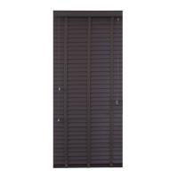 ราคา KASSA HOME มู่ลี่ PVC ลายไม้เส้นใหญ่ รุ่น BG001-DBR ขนาด 70 x 160 ซม. สีกาแฟ (26304473195)