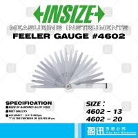 ราคา Insize Feeler Gauge 4602 0.05mm - 1.00mm 13 / 20 ใบ (50955062766)