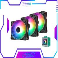 ราคา DEEPCOOL - CASE FAN 12CM CF120 PLUS - 3 in 1 พัดลมเคส รับประกัน 1 ปี (13104242910)