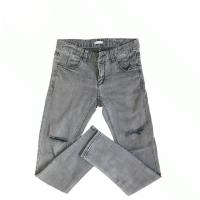 ราคา กางเกงยีนส์ขาเดฟขาดเข่า สีดำ (1898975493)