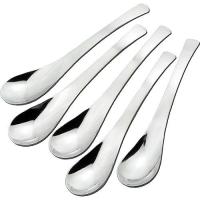 ราคา Nagao Tsubame-Sanjo Plain Lentil Spoon 17.9cm, set of 5, 18-0 stainless steel, made in Japan (43078212316)