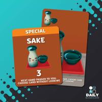 ราคา Sushi Go Party!: Sake [Boardgame][Promo] (3951339323)