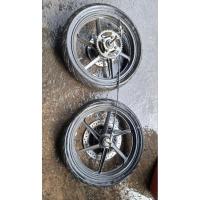 ราคา ล้อแม็กHonda CBR150 คาร์บู [หน้า-หลัง]ขายตามสภาพ พร้อมจานเบรค (57253041387)