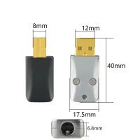 ราคา HiFi Audioสายเคเบิลข้อมูลUSB DIY TypeA TypeB USBA USB B USB2.0 ConnectorJackTailSockect Connectorพอร์ตSockectปลอกโลหะ (27687715114)