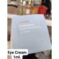 ราคา ของแท้ 100 % ซอง 1ml ล็อตใหม่ LANEIGE WATER BANK BLUE HYALURONIC EYE CREAM 1ML. อาย ครีม ซอง พกพา อายครีม ลาเนจ เกาหลี (22957343531)