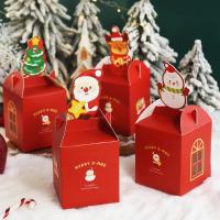 ราคา **พร้อมส่ง** กล่องใส่ขนม ลายน่ารัก ใส่ขนมยิ่งน่ารัก วันคริสมาสต์ (18156543195)