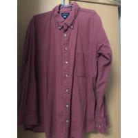 ราคา เสื้อเชิ๊ตแขนยาวผู้ชายสีแดง (6973164348)