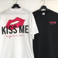 ราคา YANIN CLOTHING - เสื้อยืดสกรีนลาย kiss me สกรีนด้านหน้า - ด้านหลัง (13973513336)