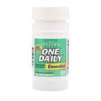 ราคา (แท้พร้อมส่ง) 21st Century, One Daily, Essential Multivitamin, 100 Tablets วิตามินรวมที่จำเป็นต่อร่างกาย (4419006154)