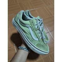 ราคา Vans สีเขียว ไซร้ 36.5/23 มือสองของแท้ (53101404768)