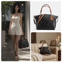 ราคา Coach กระเป๋าสะพาย รุ่น F36675 Small Kelsey Satchel In Pebble Leather