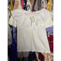 ราคา เสื้อยืดสีขาวคอปกคอบัวแบรน์CPSแท้ (41256004209)