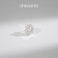 ราคา Shimanto กระดุมเสื้อแฟชั่น สำหรับตกแต่งเสื้อผ้า DIY เสื้อเชิ้ต เสื้อสูท ลายไข่มุกสีทอง ไข่มุกสีเงิน ดอกไม้ (44905577746)