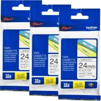 ราคา (3pk) BROTHER เทปพิมพ์อักษร รุ่น TZE-251 สีดำ พื้นขาว ขนาด 24 มม. x 8 เมตร (41128065481)