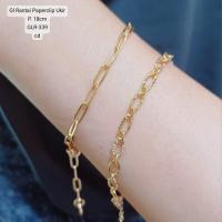 ราคา GLR-339 XP สร้อยข้อมือโซ่คลิปหนีบกระดาษแกะสลัก (43821571243)
