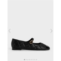 ราคา รองเท้าส้นเตารีด Mary Janes สีดำ Charles&Keith (19388829314)