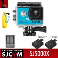ราคา SJCAM SJ5000X เมนูไทย จอ2.0นิ้ว (Blue)+Battery+Dual-Charger+Bobber (754369541)
